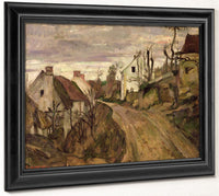The Village Road, Auvers By Paul Cezanne Fine Art Print 2