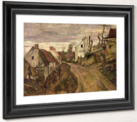 The Village Road, Auvers By Paul Cezanne Fine Art Print 2