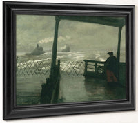 The Wake Of The Ferry Ii By John Sloan Fine Art Print 2