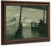 The Wake Of The Ferry Ii By John Sloan Fine Art Print 2