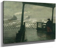 The Wake Of The Ferry Ii By John Sloan Fine Art Print 2