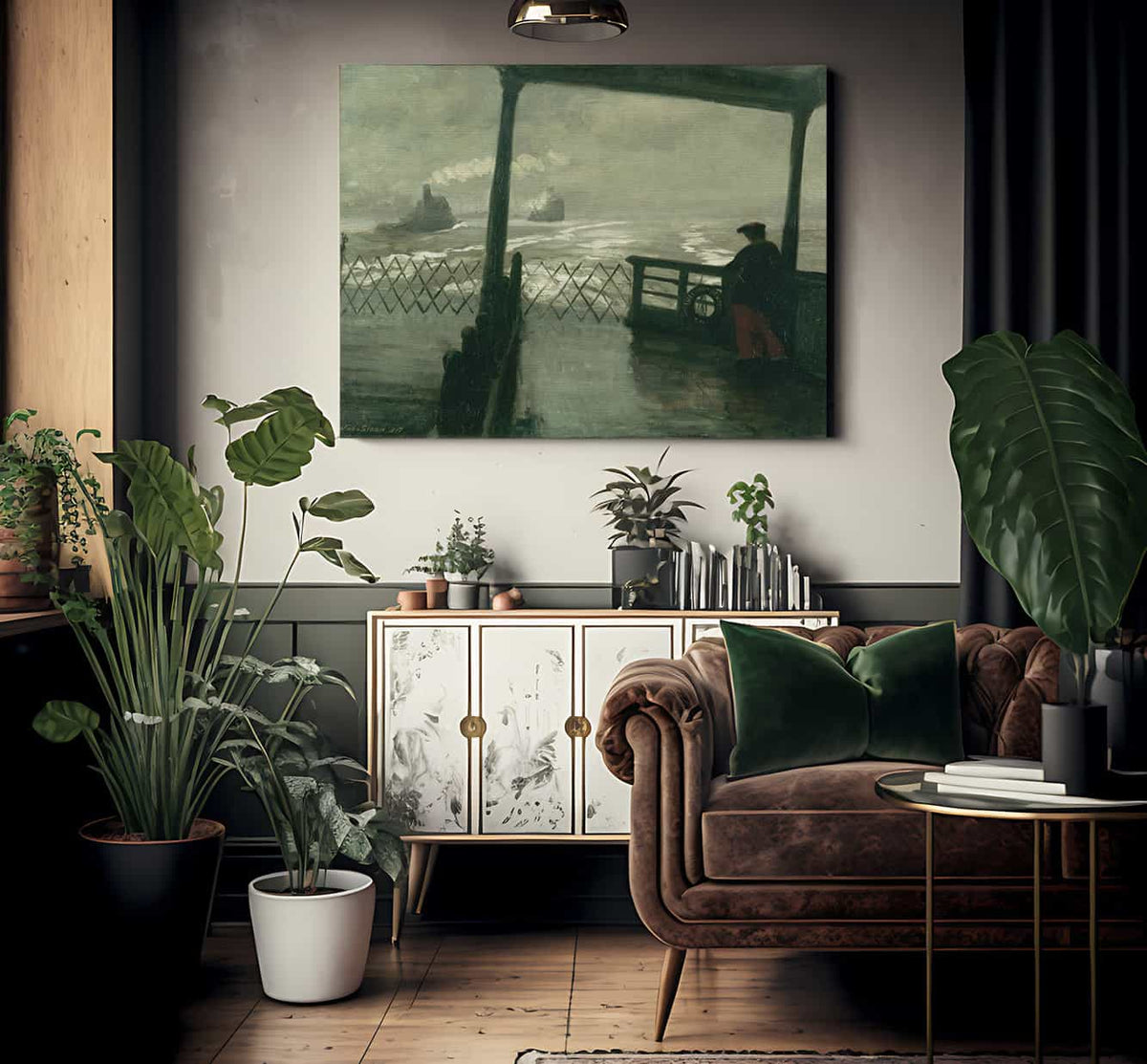 The Wake Of The Ferry Ii By John Sloan Fine Art Print 2