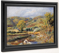 The Washerwoman By Pierre Auguste Renoir Fine Art Print 2