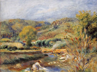 The Washerwoman By Pierre Auguste Renoir Fine Art Print 2