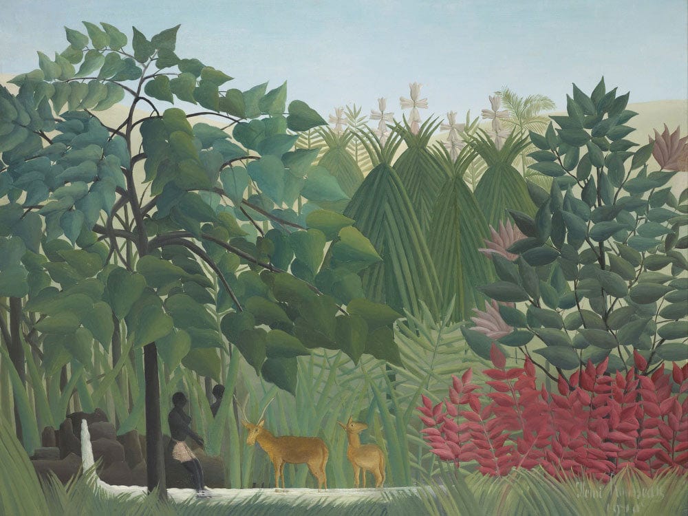 The Waterfall By Henri Julien Felix Rousseau Fine Art Print 2