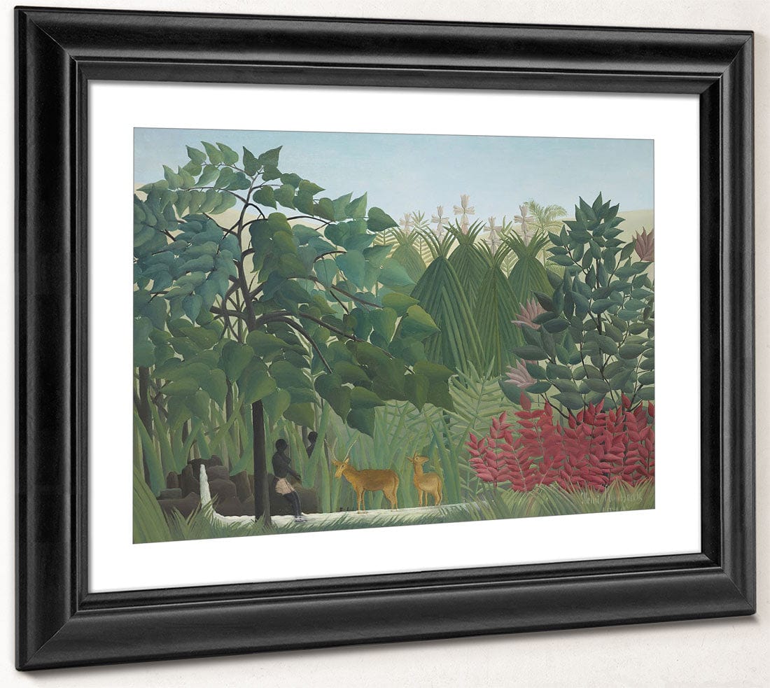 The Waterfall By Henri Julien Felix Rousseau Fine Art Print 2