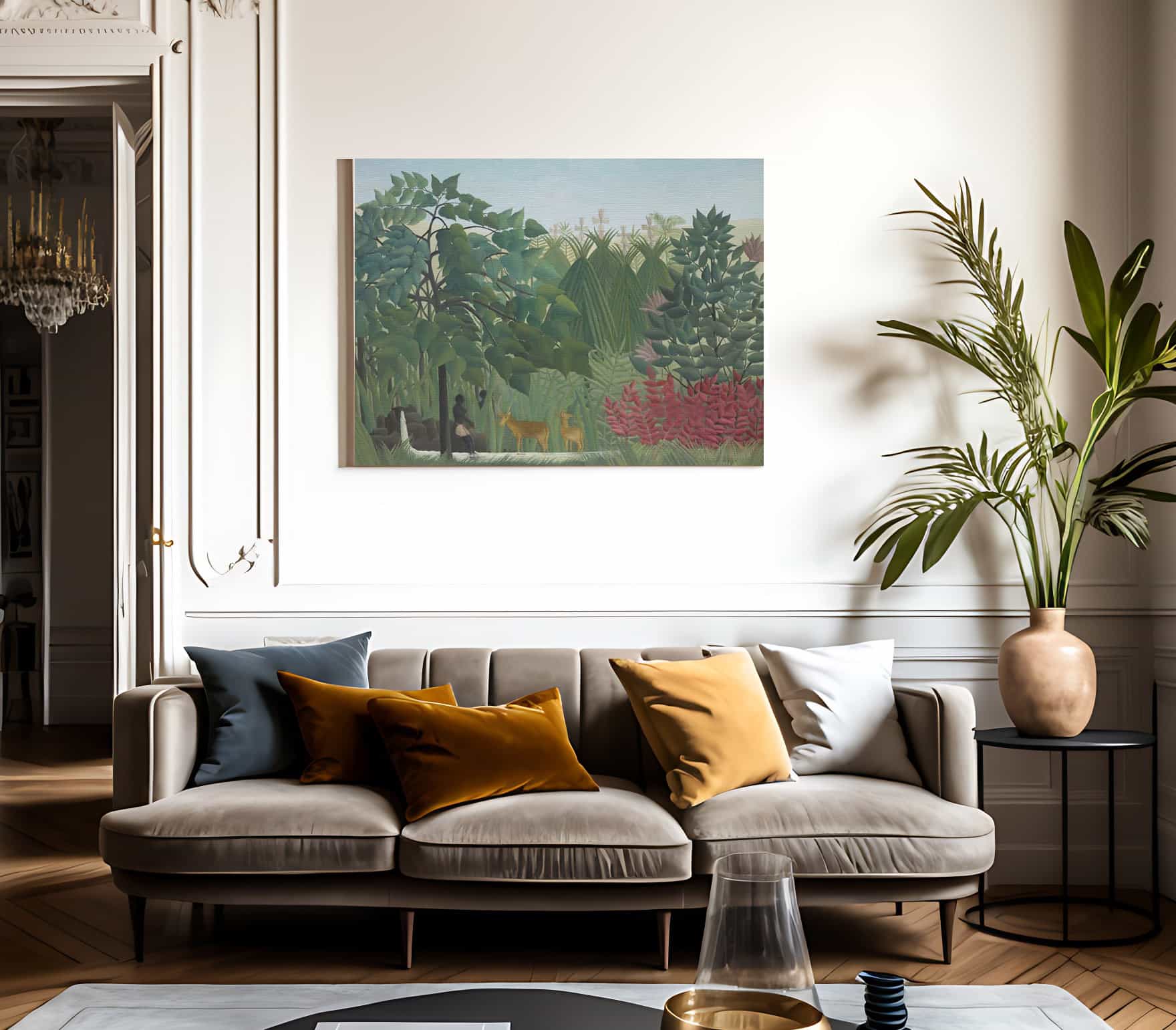 The Waterfall By Henri Julien Felix Rousseau Fine Art Print 2