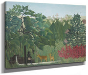 The Waterfall By Henri Julien Felix Rousseau Fine Art Print 2