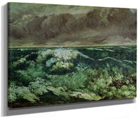 The Wave By Jean Desire Gustave Courbet Fine Art Print 2