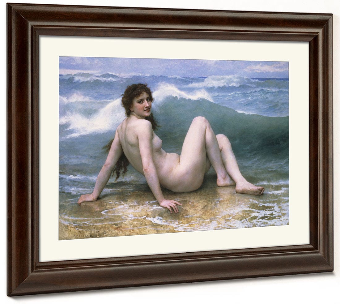 The Wave By William Adolphe Bouguereau Fine Art Print 2