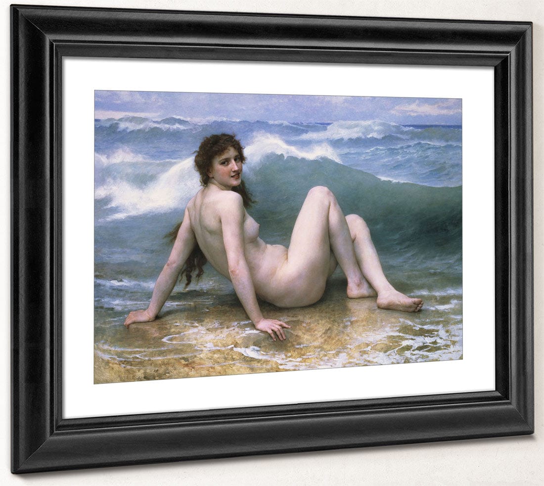 The Wave By William Adolphe Bouguereau Fine Art Print 2