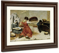 The Winnowers By Jean Desire Gustave Courbet Fine Art Print 2