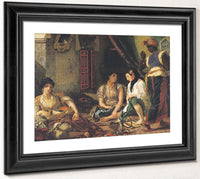The Women Of Algiers In Their Apartment By Ferdinand Victor Eugene Delacroix Fine Art Print 2