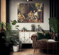 The Women Of Algiers In Their Apartment By Ferdinand Victor Eugene Delacroix Fine Art Print 2