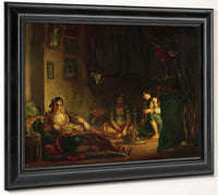 The Women Of Algiers In Their Harem By Ferdinand Victor Eugene Delacroix Fine Art Print 2