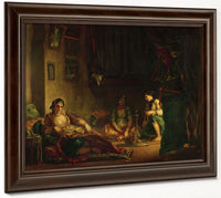 The Women Of Algiers In Their Harem By Ferdinand Victor Eugene Delacroix Fine Art Print 2