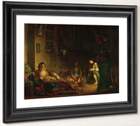 The Women Of Algiers In Their Harem By Ferdinand Victor Eugene Delacroix Fine Art Print 2