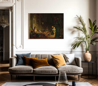 The Women Of Algiers In Their Harem By Ferdinand Victor Eugene Delacroix Fine Art Print 2