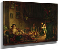 The Women Of Algiers In Their Harem By Ferdinand Victor Eugene Delacroix Fine Art Print 2