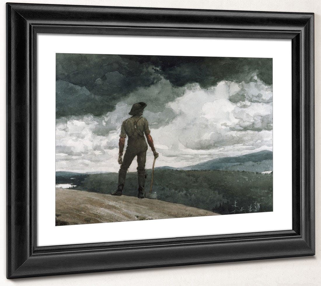 The Woodcutter By Winslow Homer Fine Art Print 2