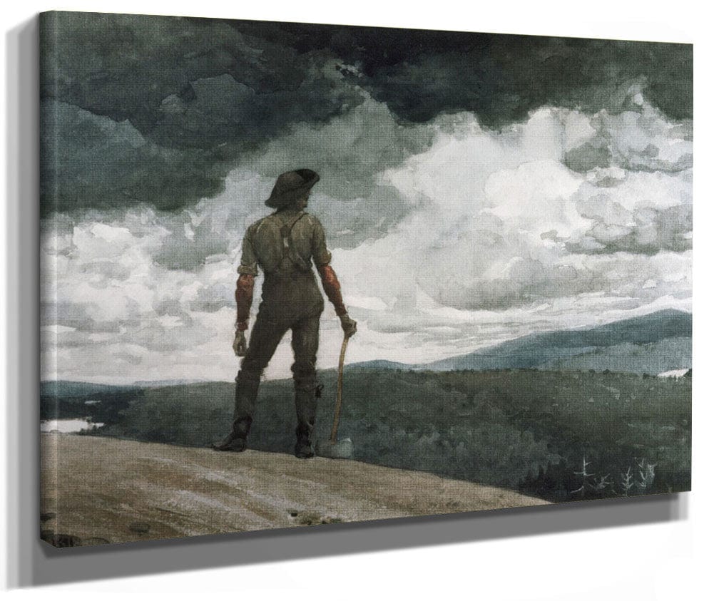 The Woodcutter By Winslow Homer Fine Art Print 2