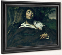 The Wounded Man By Jean Desire Gustave Courbet Fine Art Print 2