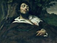 The Wounded Man By Jean Desire Gustave Courbet Fine Art Print 2