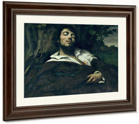 The Wounded Man By Jean Desire Gustave Courbet Fine Art Print 2