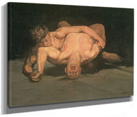 The Wrestlers 1905 By George Luks Fine Art Print 2