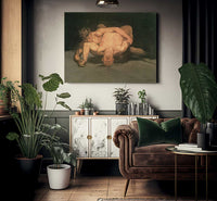 The Wrestlers 1905 By George Luks Fine Art Print 2