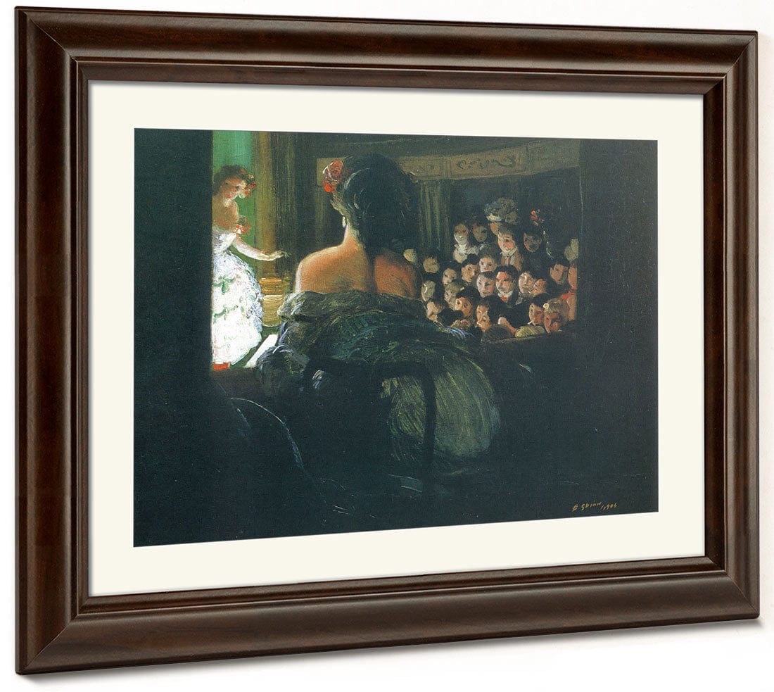 Theatre Box 1906 By Everett Shinn Fine Art Print 2