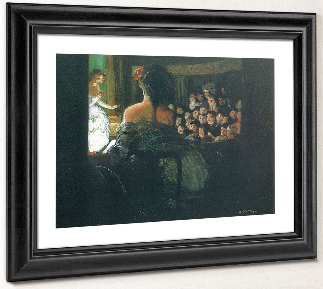 Theatre Box 1906 By Everett Shinn Fine Art Print 2