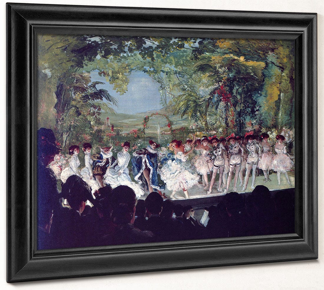 Theatre Scene 1906 1907 By Everett Shinn Fine Art Print 2