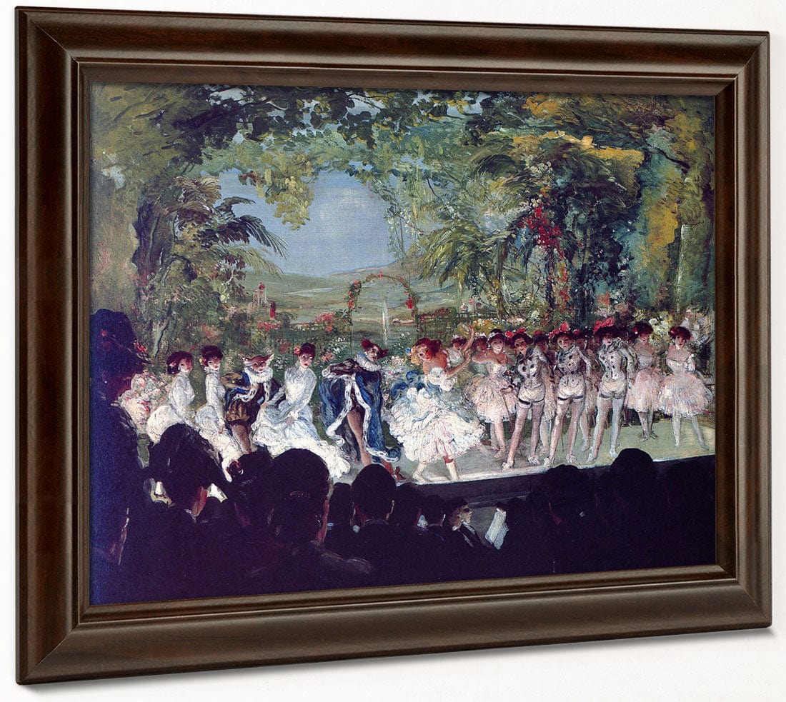 Theatre Scene 1906 1907 By Everett Shinn Fine Art Print 2