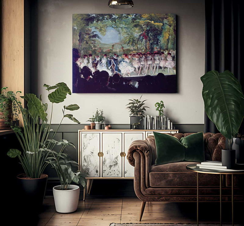 Theatre Scene 1906 1907 By Everett Shinn Fine Art Print 2