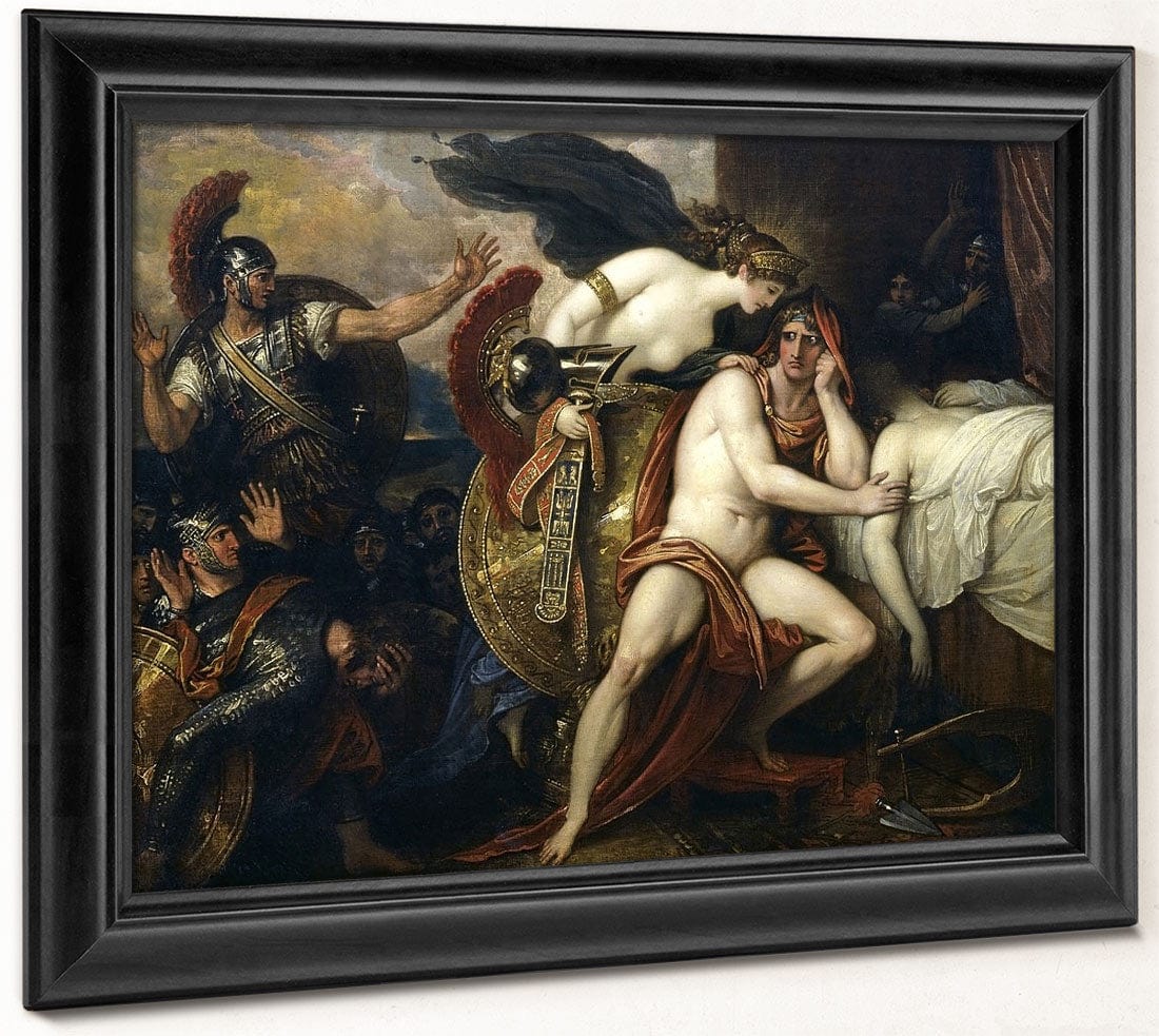 Thetis Bringing Armor To Achilles By Benjamin West Fine Art Print 2
