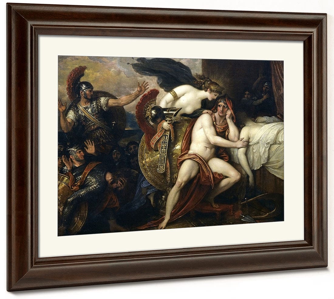 Thetis Bringing Armor To Achilles By Benjamin West Fine Art Print 2