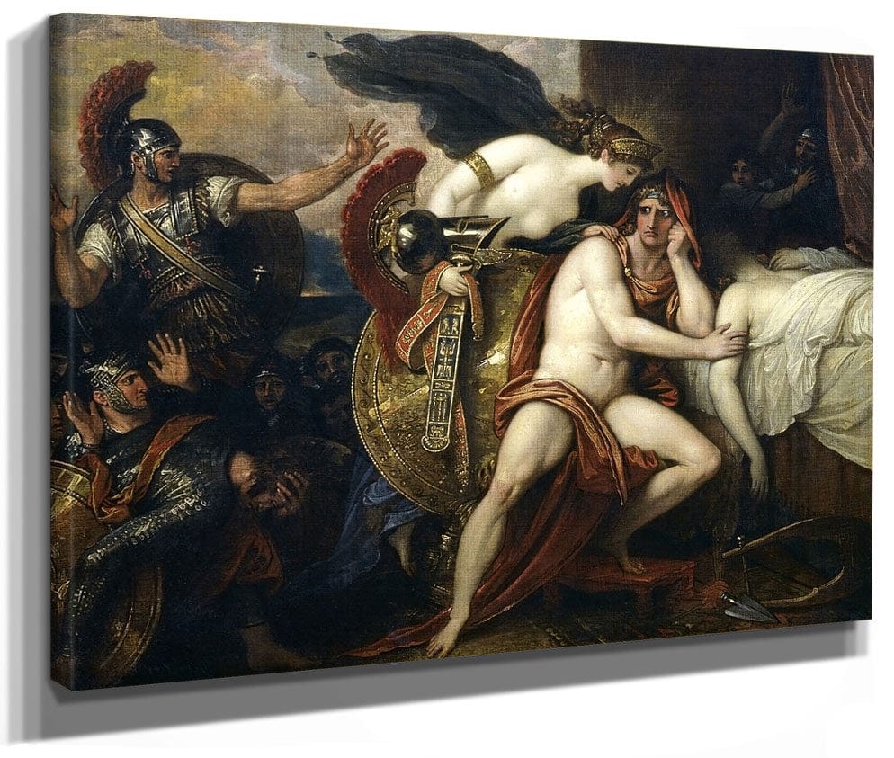 Thetis Bringing Armor To Achilles By Benjamin West Fine Art Print 2