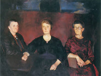 Three By Women By Of By Provincetown By Charles By Hawthorne Fine Art Print 2