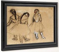 Three Dancers By Edgar Degas Fine Art Print 2
