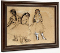 Three Dancers By Edgar Degas Fine Art Print 2