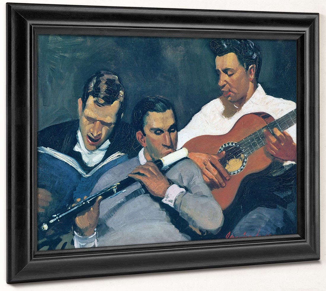 Three Top Sergeants 1925 By George Luks Fine Art Print 2