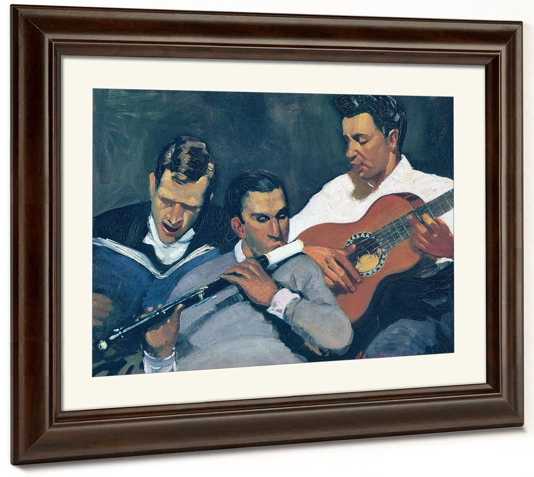 Three Top Sergeants 1925 By George Luks Fine Art Print 2