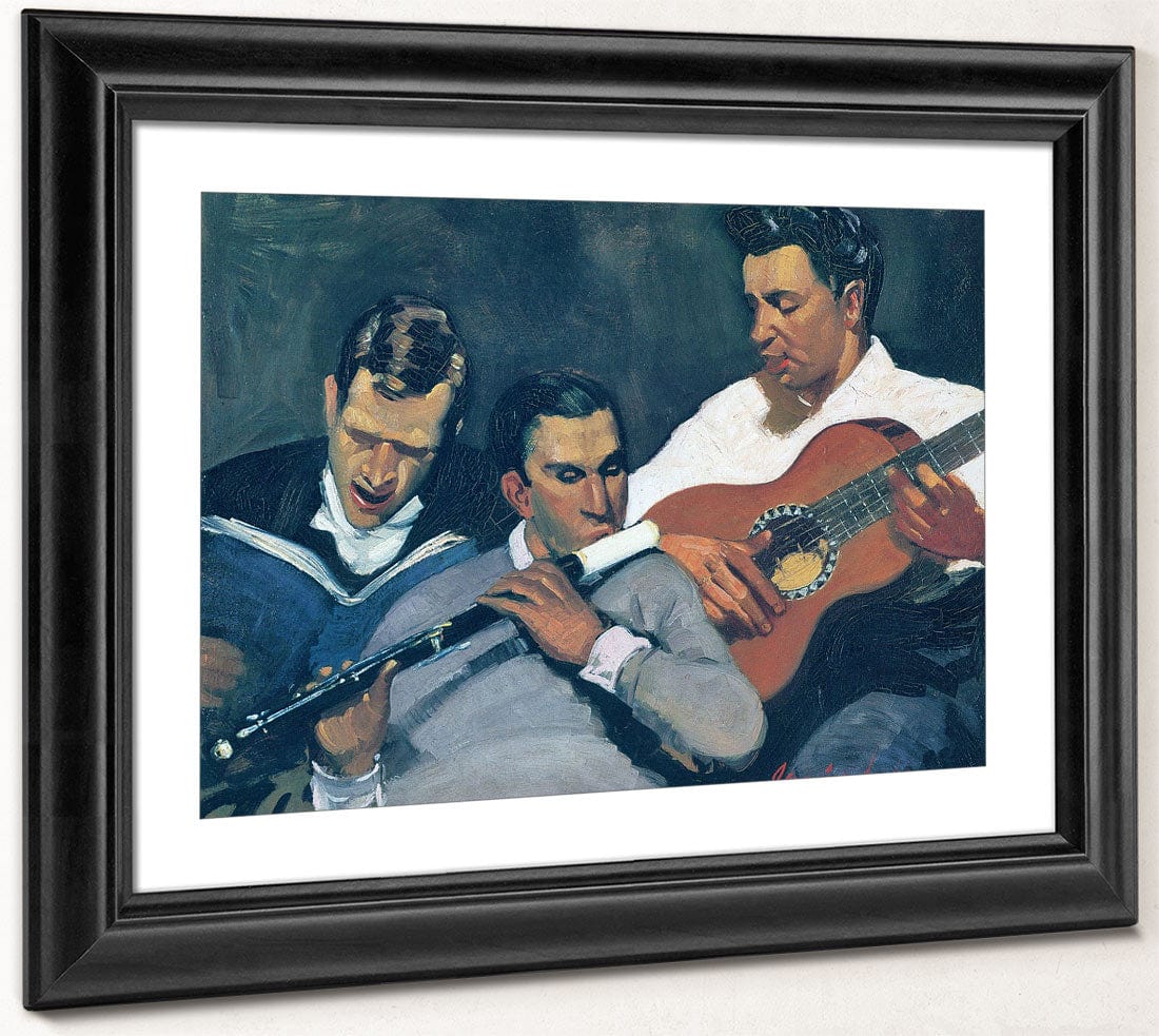 Three Top Sergeants 1925 By George Luks Fine Art Print 2