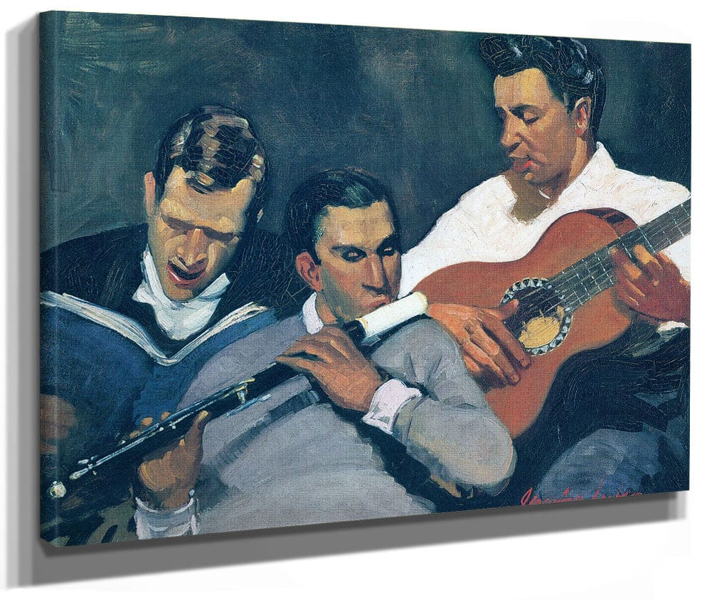 Three Top Sergeants 1925 By George Luks Fine Art Print 2