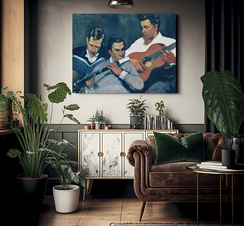 Three Top Sergeants 1925 By George Luks Fine Art Print 2