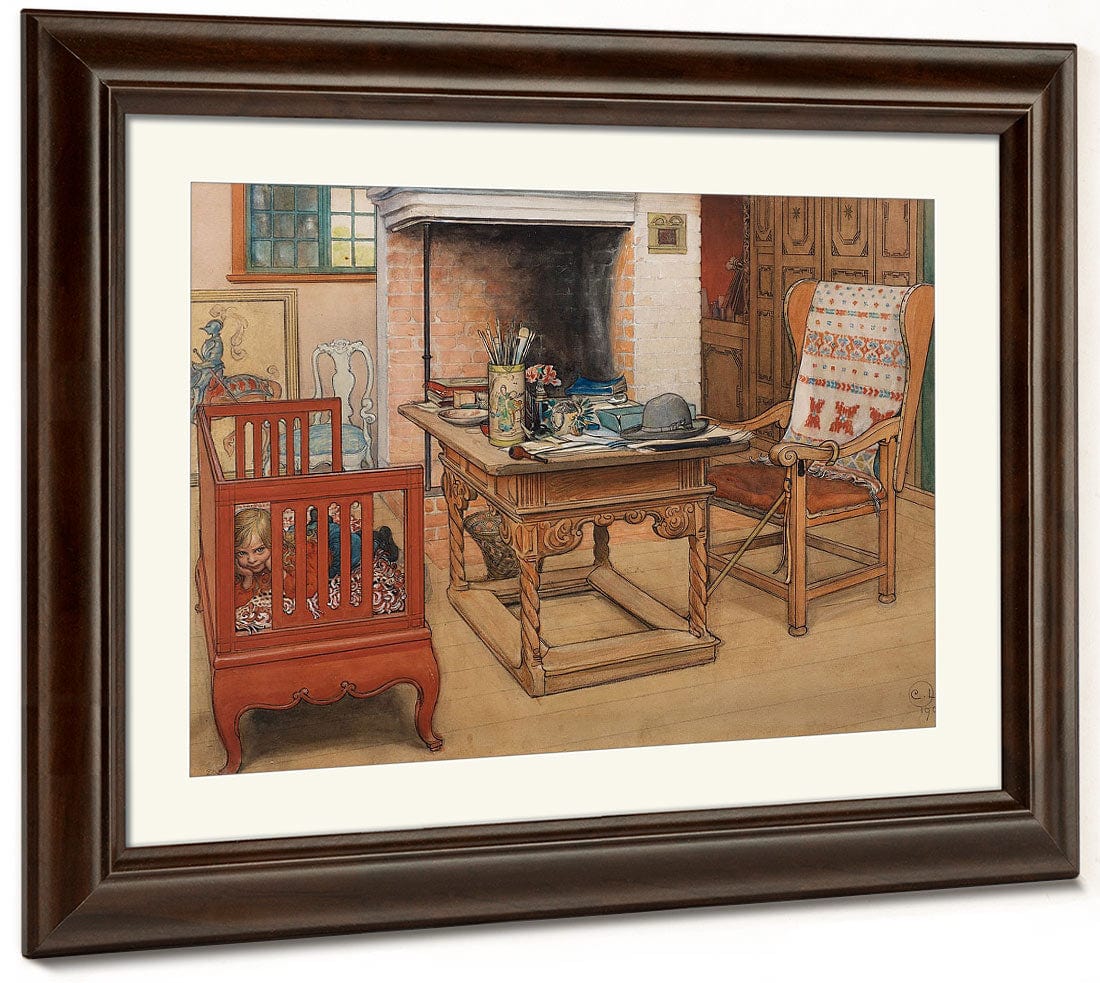 Titt Ut (Peek A Boo) By Carl Larsson Fine Art Print 2