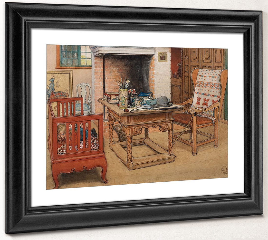 Titt Ut (Peek A Boo) By Carl Larsson Fine Art Print 2