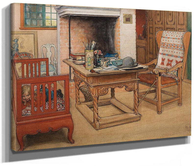 Titt Ut (Peek A Boo) By Carl Larsson Fine Art Print 2