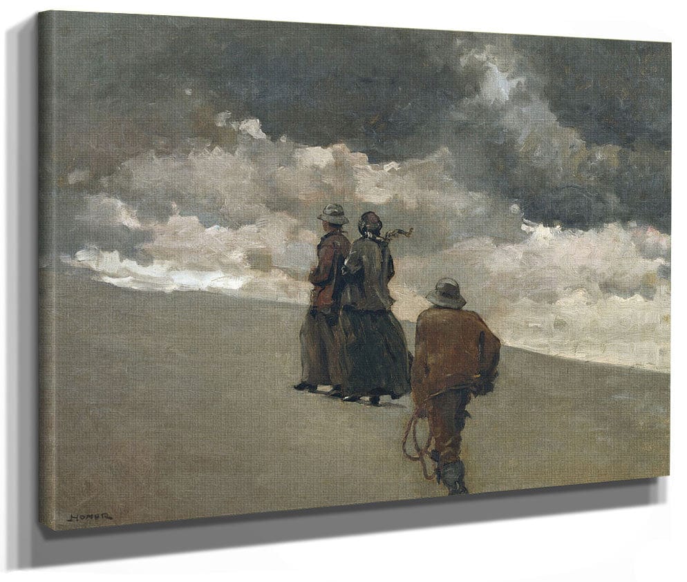 To The Rescue By Winslow Homer Fine Art Print 2